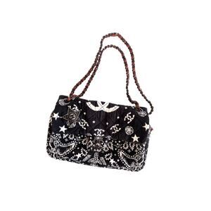 Chanel Paris-Dallas Bandana Flap Bag Quilted Canvas Medium